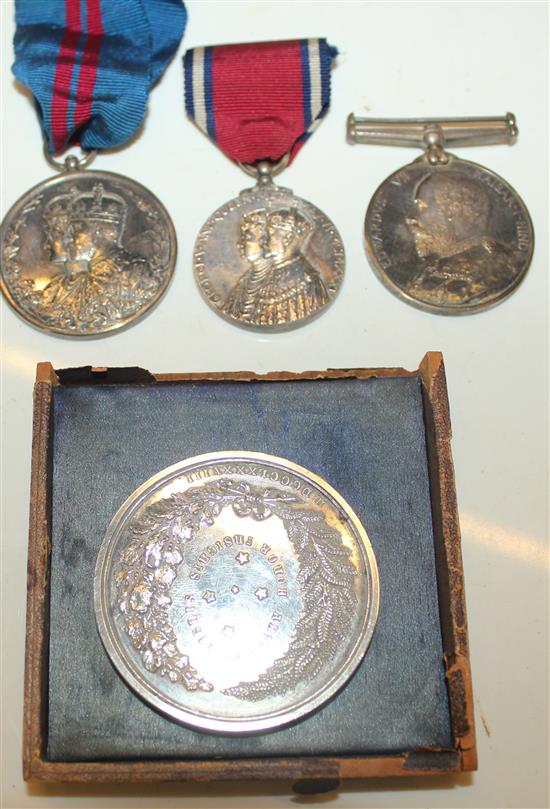 Medals etc.